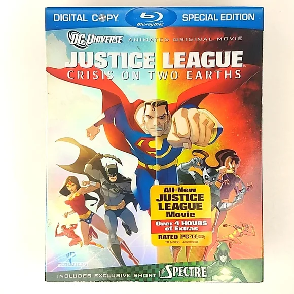 DC Comics | Media | Justice League Crisis On Two Earths Blu